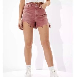 American Eagle Highest Rise Mom Short